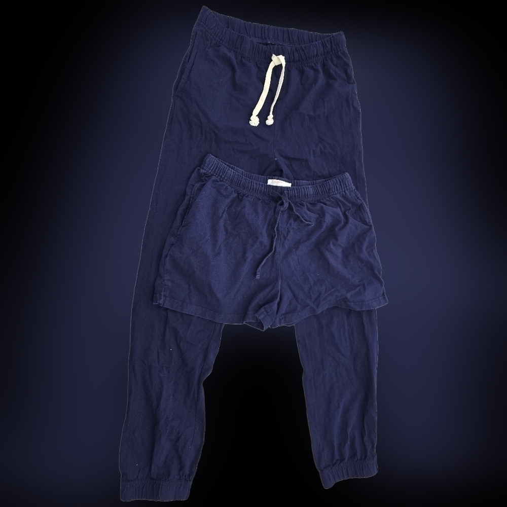 Hanes Blue PJ Bottoms Set Men's Small